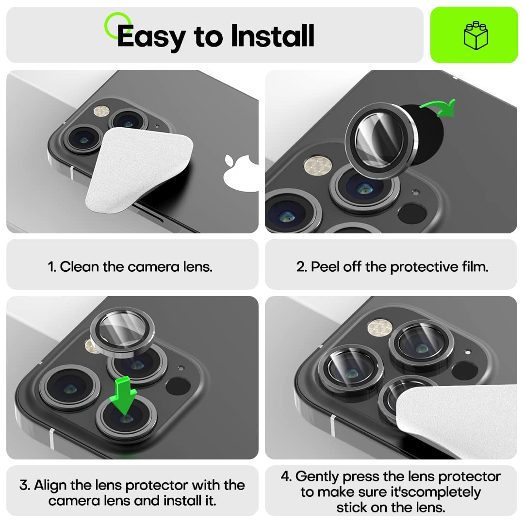 Camera Lens Protector for iPhone Models