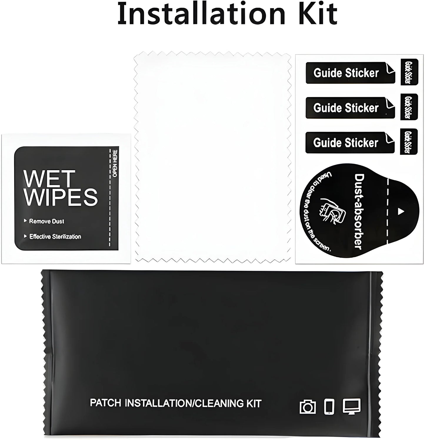 360° Transparent Back Mobile Skin Wrap For All Mobile Models - (With Installation Kit)